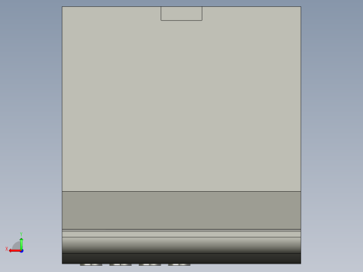 基恩士KV-16AT(P)_kc图纸模型后视缩略图
