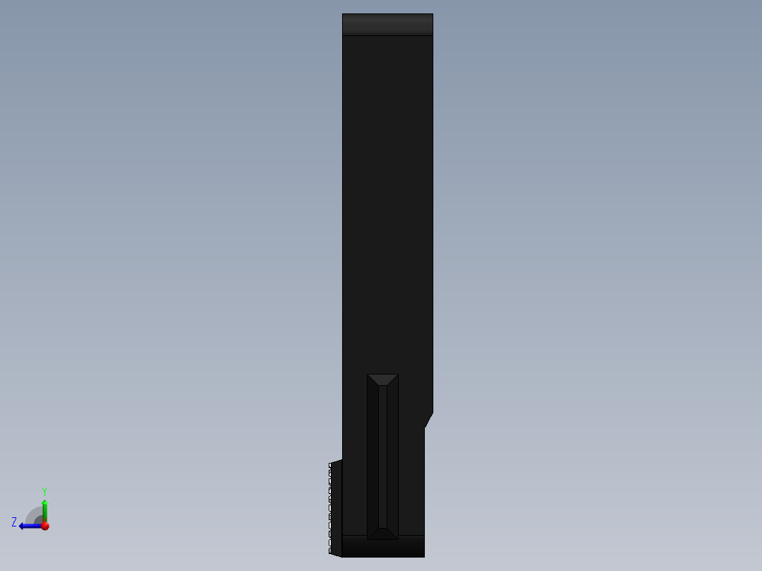 盒式磁带右视图