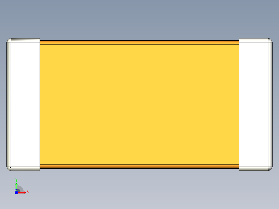 元器件3D封装C0603_04024前视图