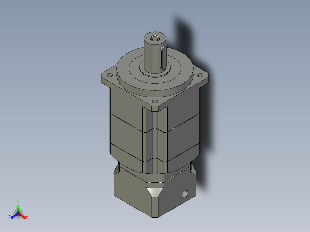 斜齿PGH115T-L3 19-70-90-M6.STEP主视图