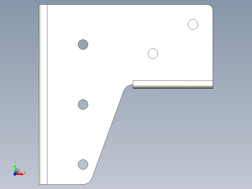方管固定连接件前视缩略图