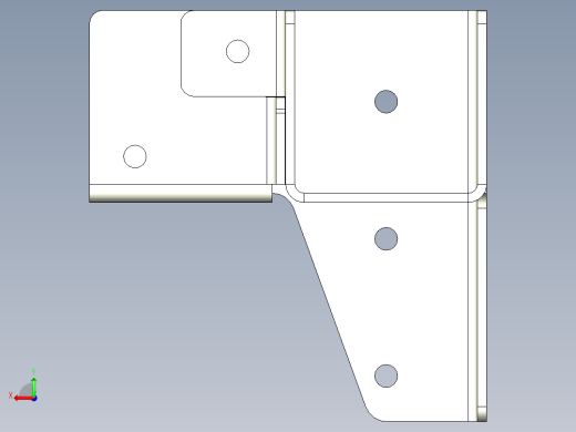 方管固定连接件后视缩略图