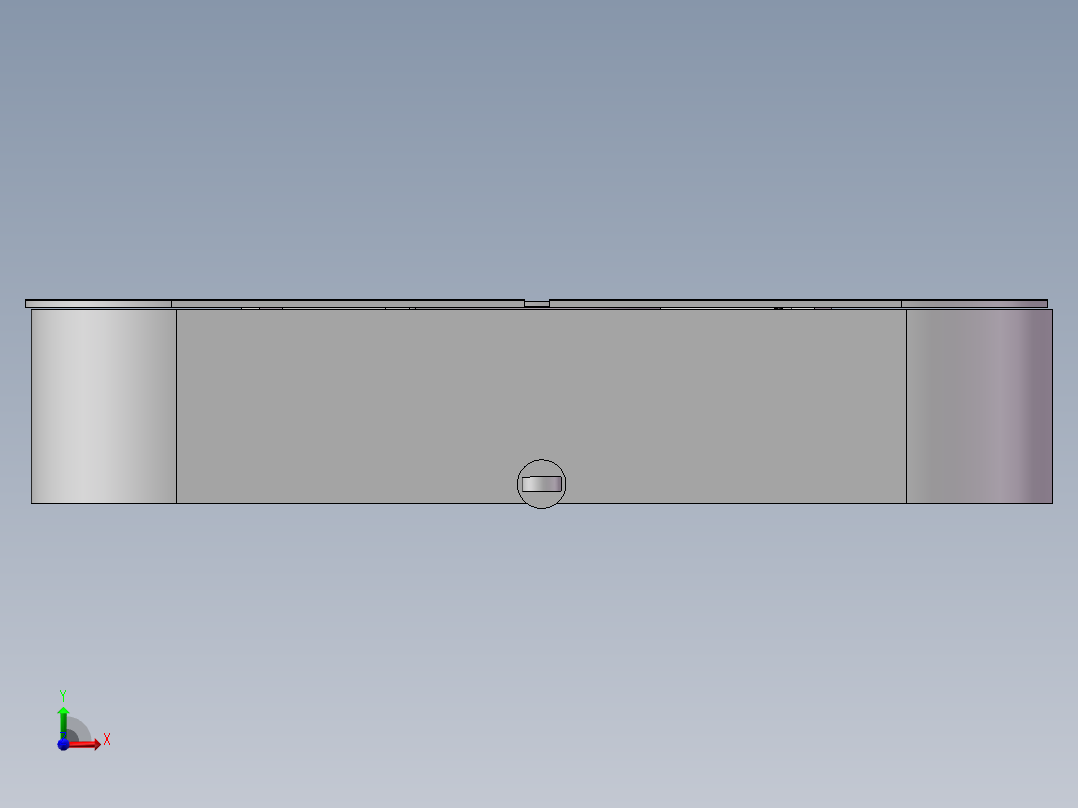 折叠式水果采摘器3D前视图
