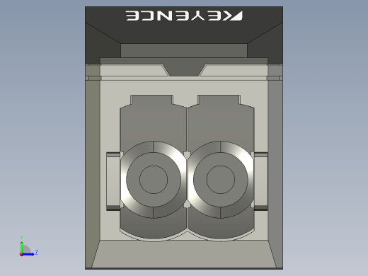 基恩士IB-1000_kc图纸模型左视缩略图