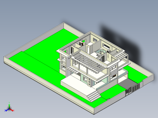 房子正等轴测缩略图