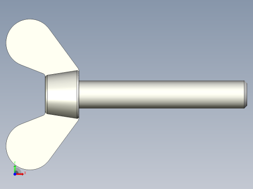 带耳螺钉-DIN_316_Wing_screws_5x0.8x30-27.6-9_26_2.3_13_6.stp前视缩略图