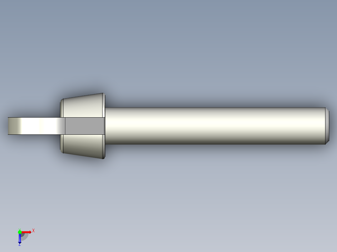 带耳螺钉-DIN_316_Wing_screws_5x0.8x30-27.6-9_26_2.3_13_6.stp俯视图