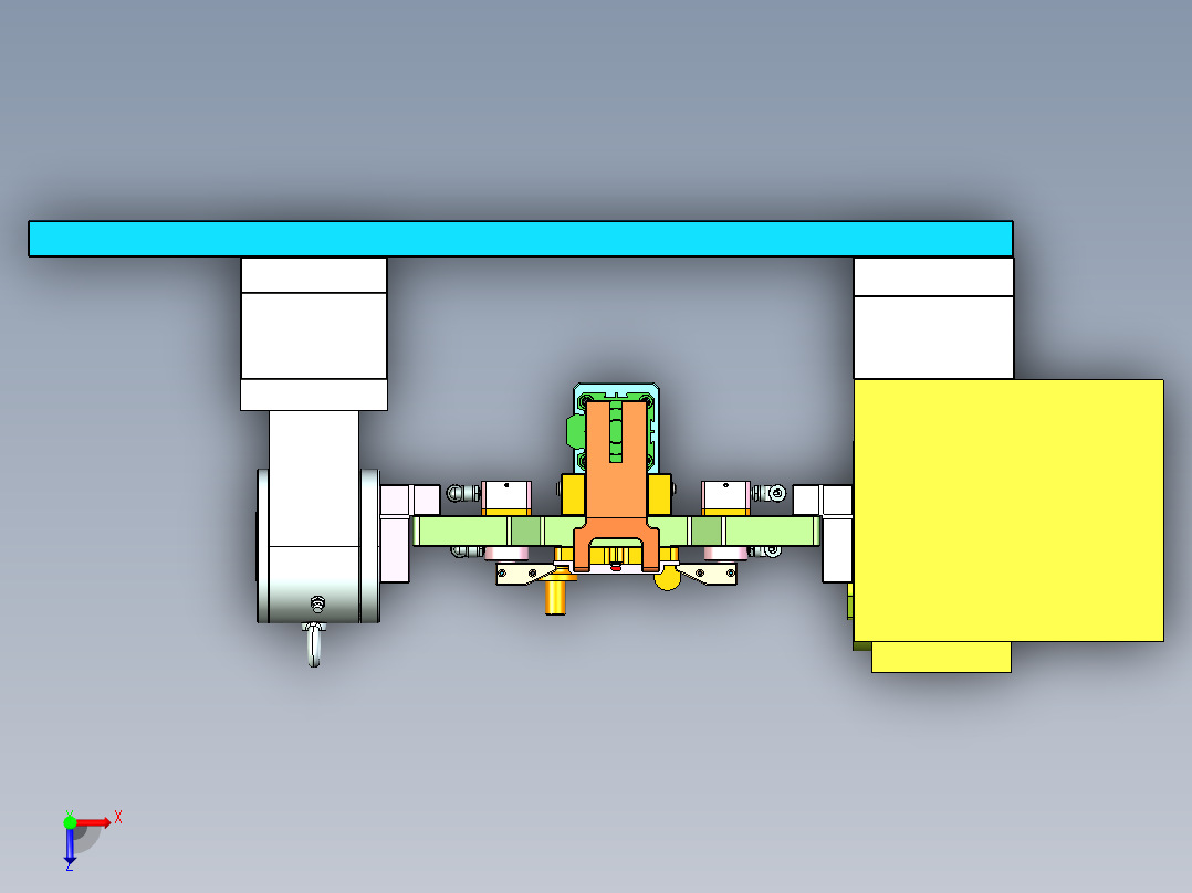 R4-CNC1笔记本CNC工装夹具三维模型-150902俯视图