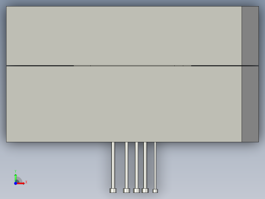 SSKJ392(打印机硒鼓面盖---与SSKJ391配合）前视缩略图