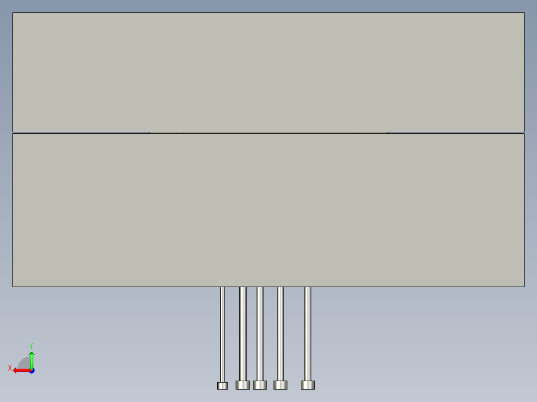 SSKJ392(打印机硒鼓面盖---与SSKJ391配合）后视图
