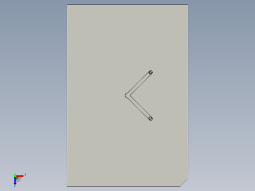SSKJ392(打印机硒鼓面盖---与SSKJ391配合）俯视缩略图