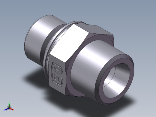 公制螺纹O圈密封、1DH-18-16