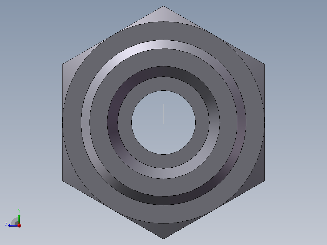 公制螺纹O圈密封、1DH-18-16右视图
