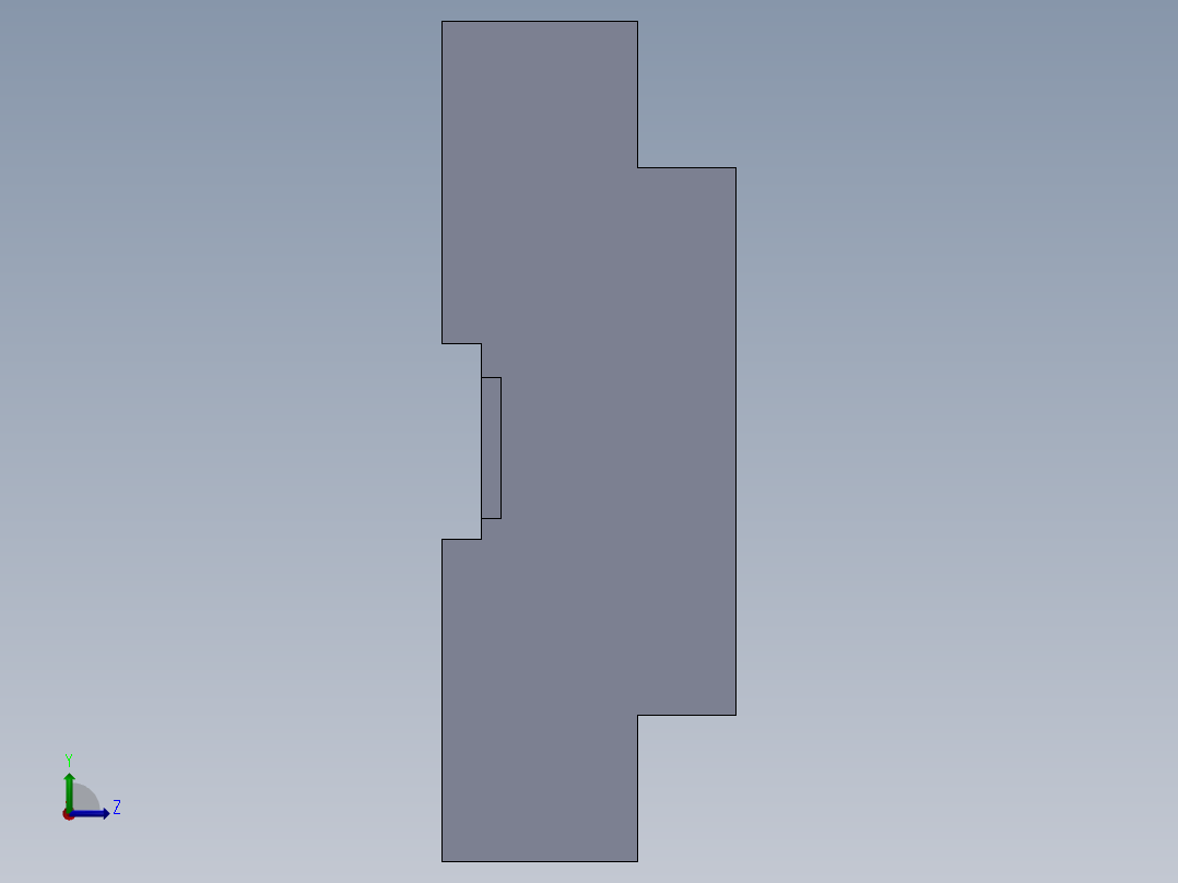 继电器11左视图