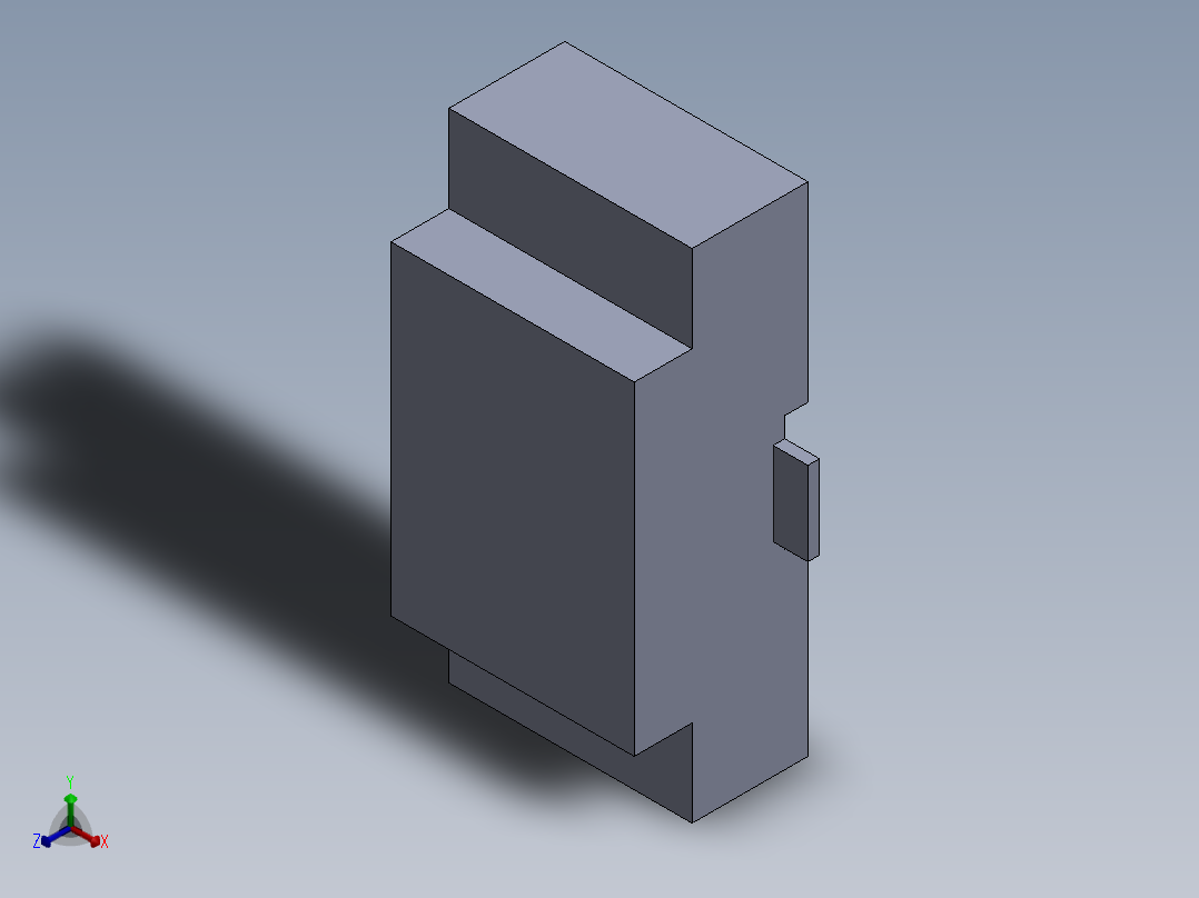 继电器11正等轴测图