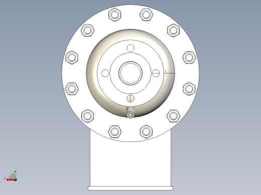 气体冷却器 219x900-DN50后视缩略图