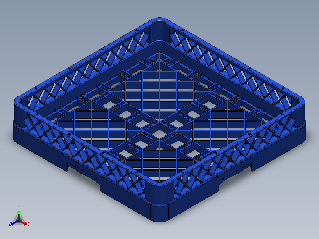 篮子(20)正等轴测图