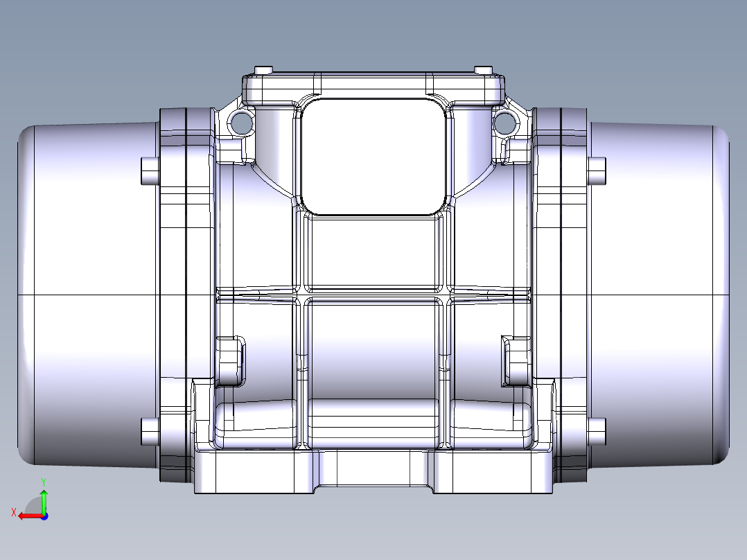 大袋大袋灌装机电机后视图