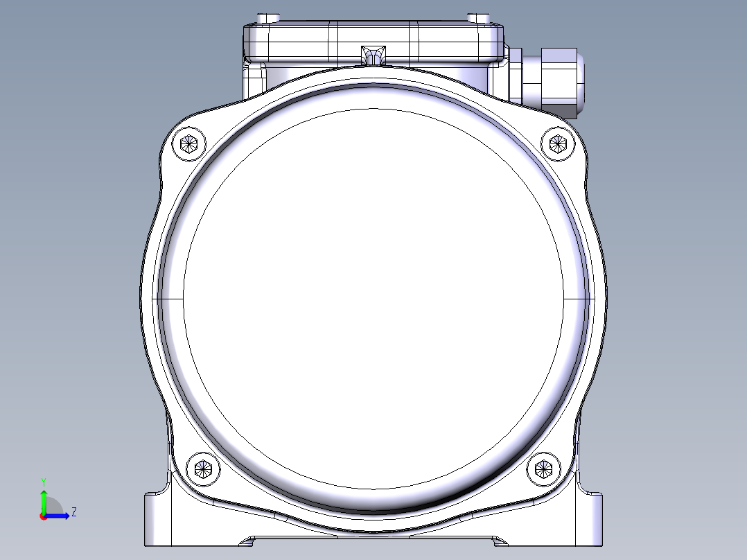 大袋大袋灌装机电机左视图