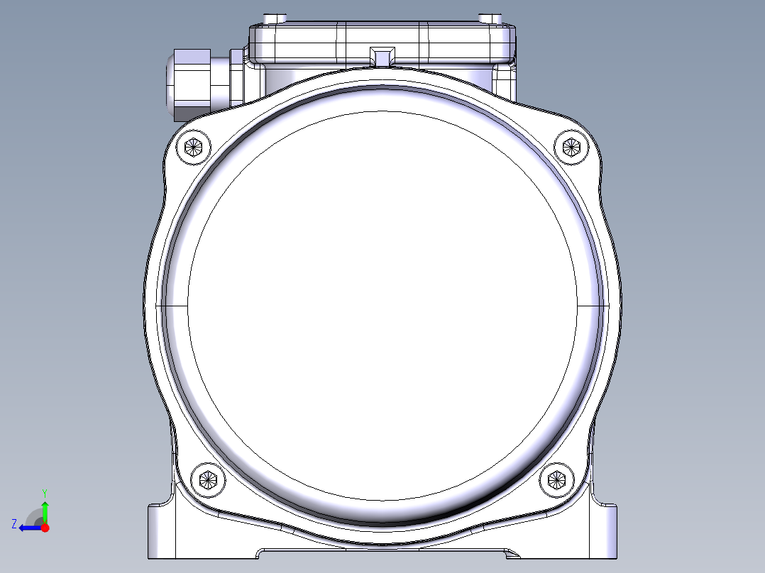 大袋大袋灌装机电机右视图