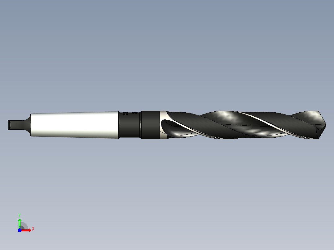 布罗卡钻头 D-25前视图