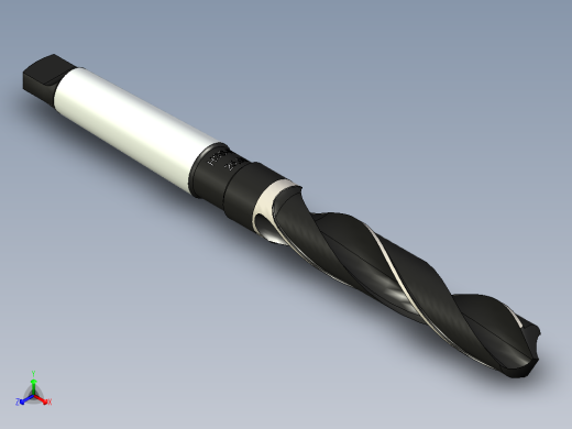 布罗卡钻头 D-25正等轴测缩略图