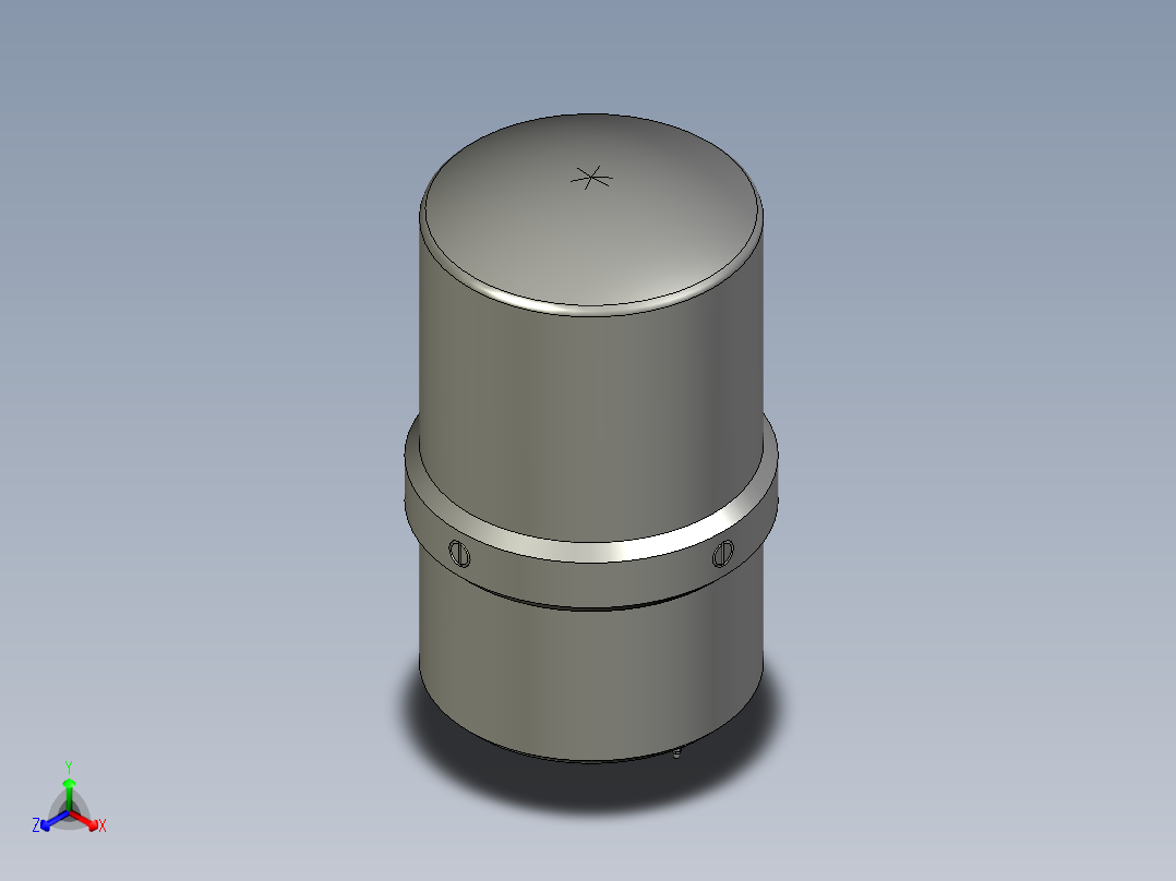TGSG-160声光报警器TGSG-160正等轴测图