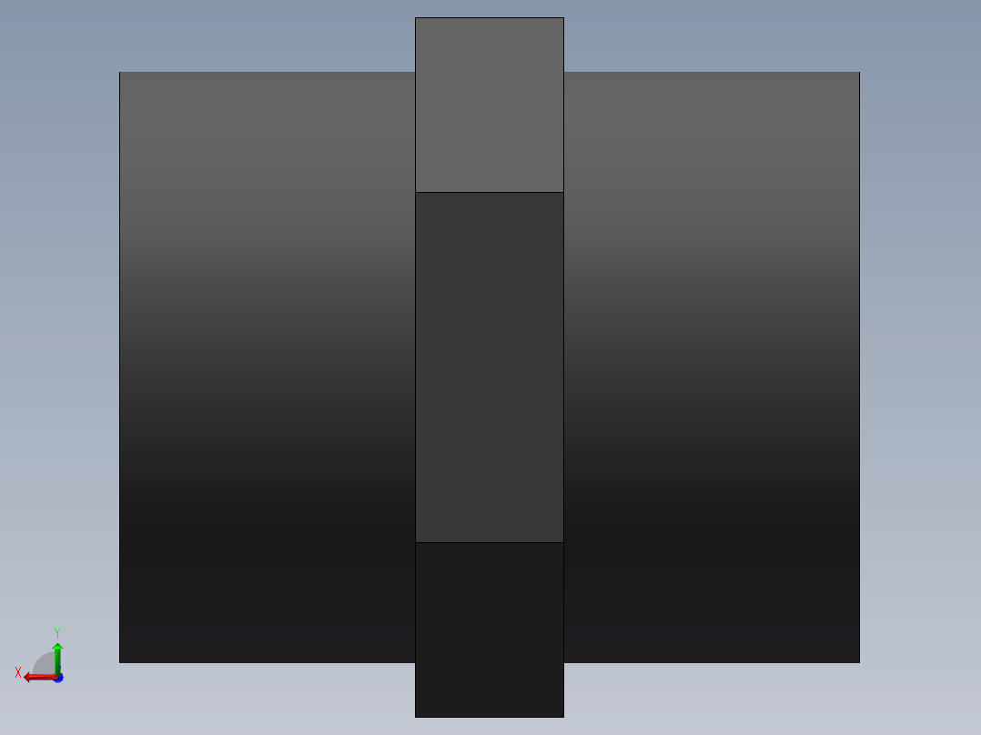 female adapter DN25 PN10 U-PVC后视图