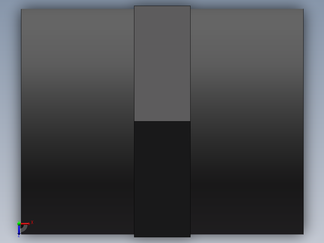 female adapter DN25 PN10 U-PVC俯视图