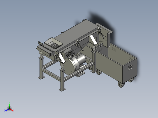 粉末分离设备震动筛粉机