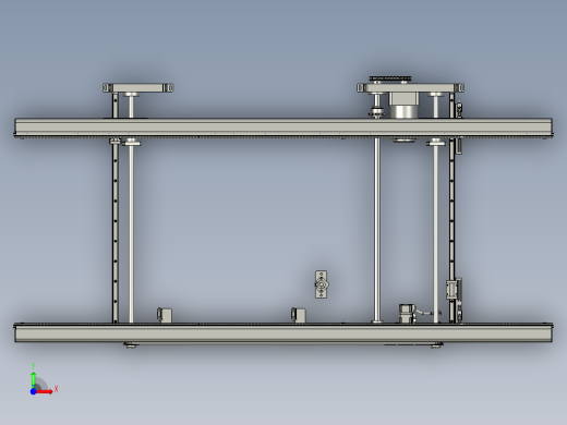SPR-M15031-C00输送链总装图前视缩略图