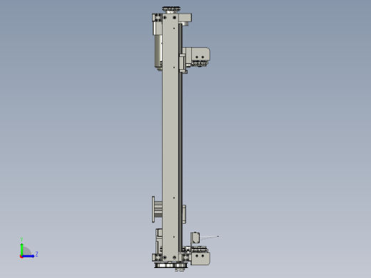 SPR-M15031-C00输送链总装图左视缩略图