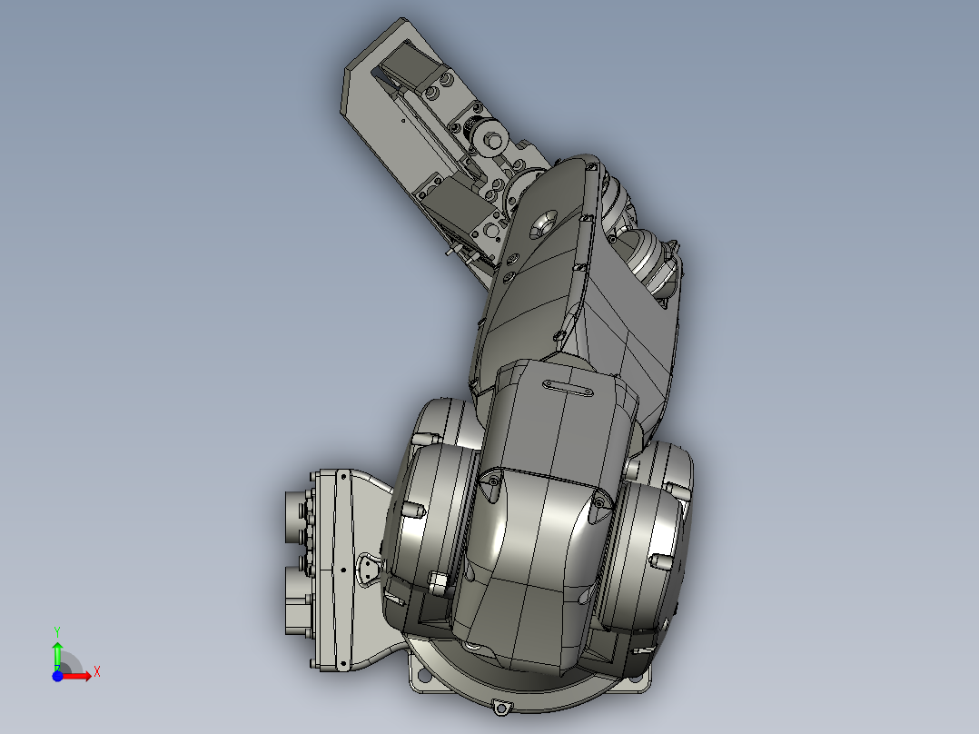 那智5KG机器人前视图