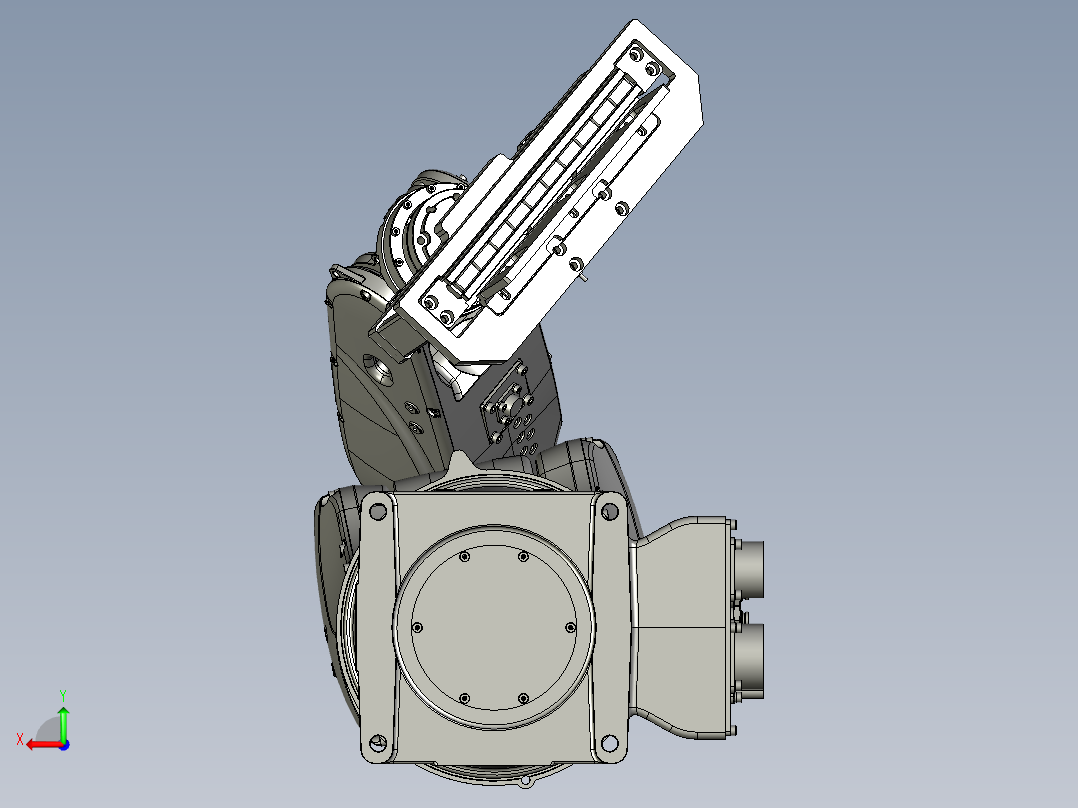 那智5KG机器人后视图