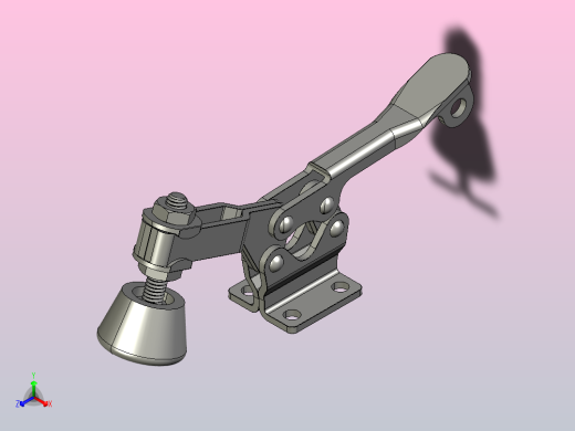 肘节夹正等轴测缩略图