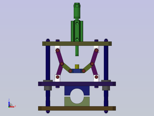 夹紧自锁机构利用连杆死点