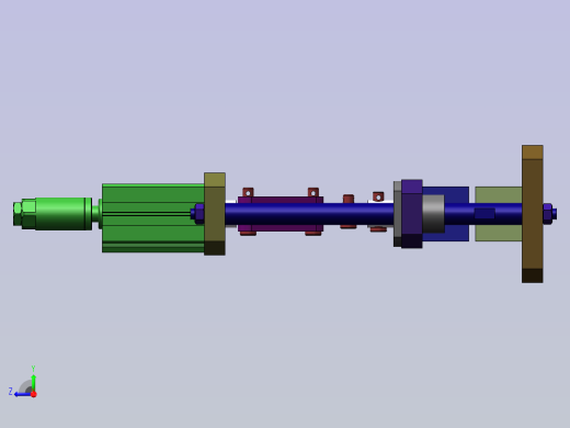 夹紧自锁机构利用连杆死点右视缩略图