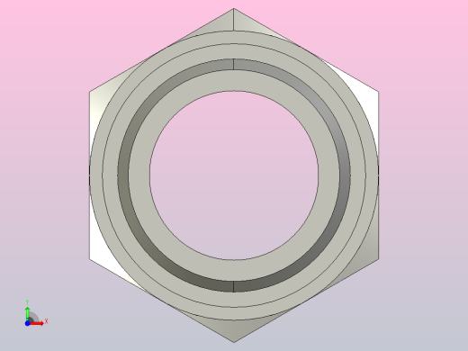 GB_T3735-2008带A型柱端的卡套式端直通长管接头L28前视缩略图