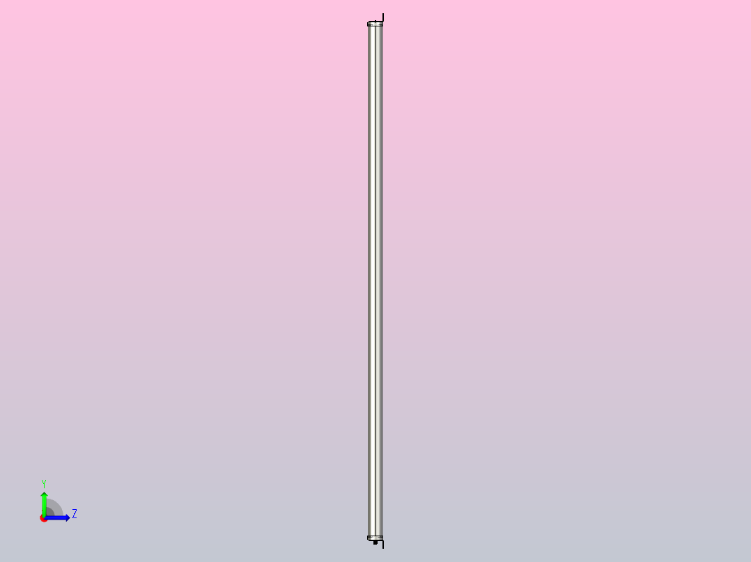 STFS7820 STFS系列IP68防水安全光栅左视图