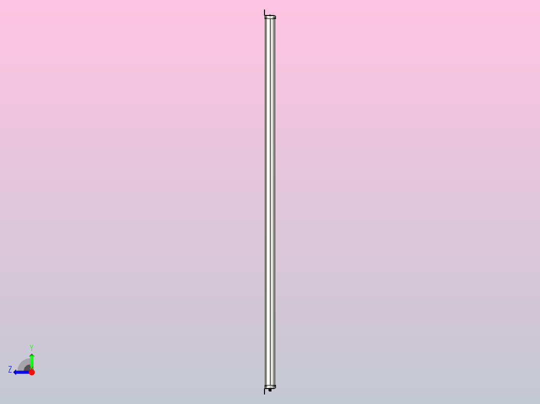 STFS7820 STFS系列IP68防水安全光栅右视图