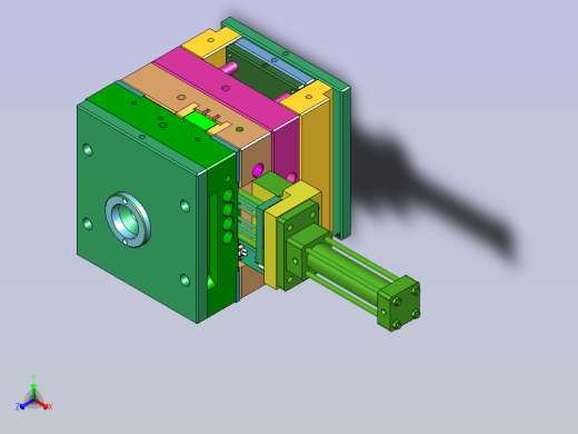 全3D包胶模具