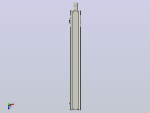 SYS14-950-BC-200W滚珠花健、支撑座、滚珠丝杠、交叉导轨、直线模组.STEP俯视缩略图