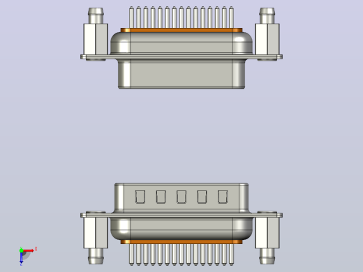 连接器DB-15F(米)俯视缩略图