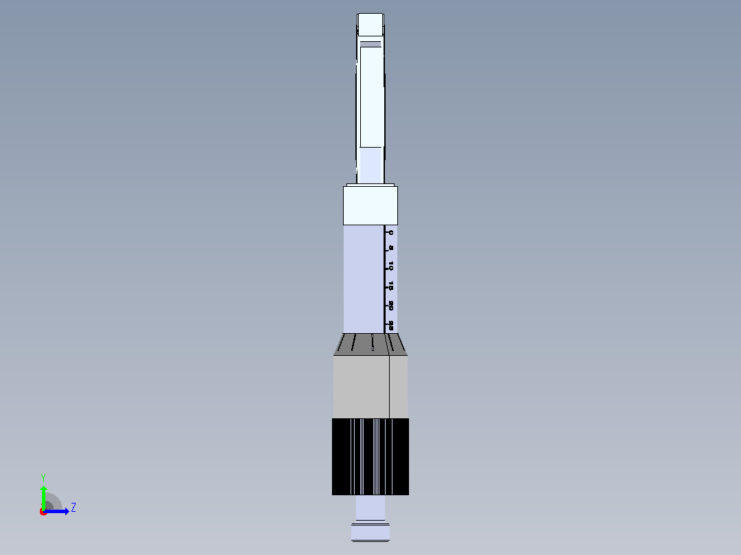 各种千分尺系列 (19)左视图