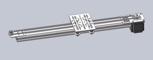 Nema23V型槽皮带驱动执行器500mm缩略图