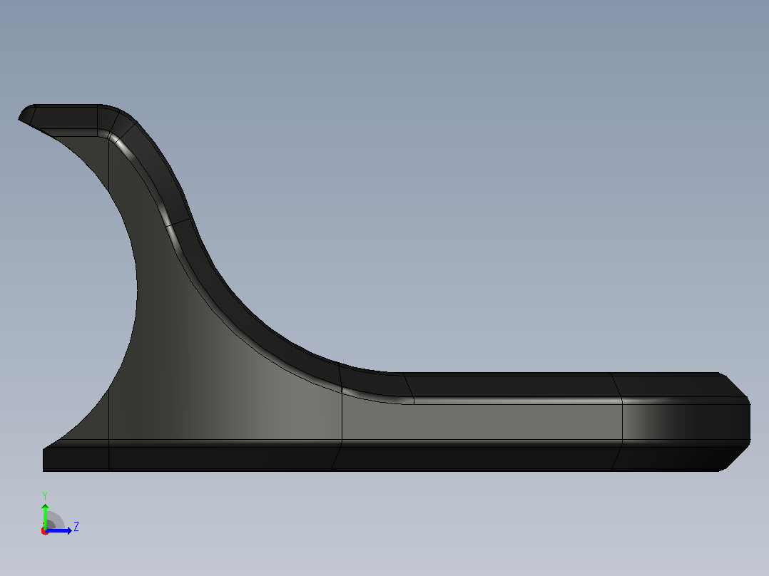 Sigma Rox 11.1 Evo 电脑支架左视图