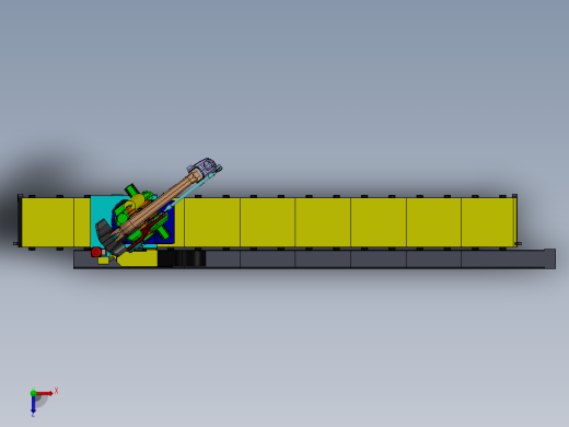 ABB_760应用EOAT机械夹手3D模型图纸 Solidworks设计俯视缩略图