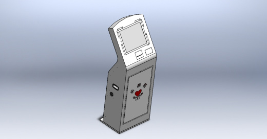 solidworks 钣金模型（乐捐箱缩略图