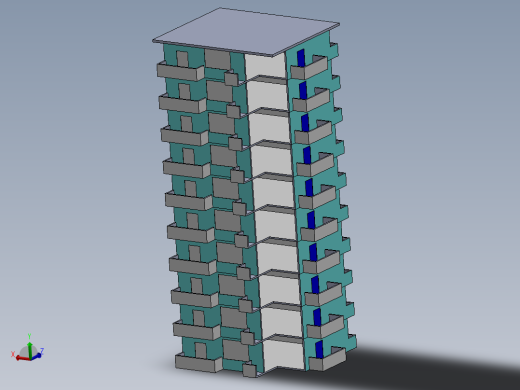 简单居民楼SW2015