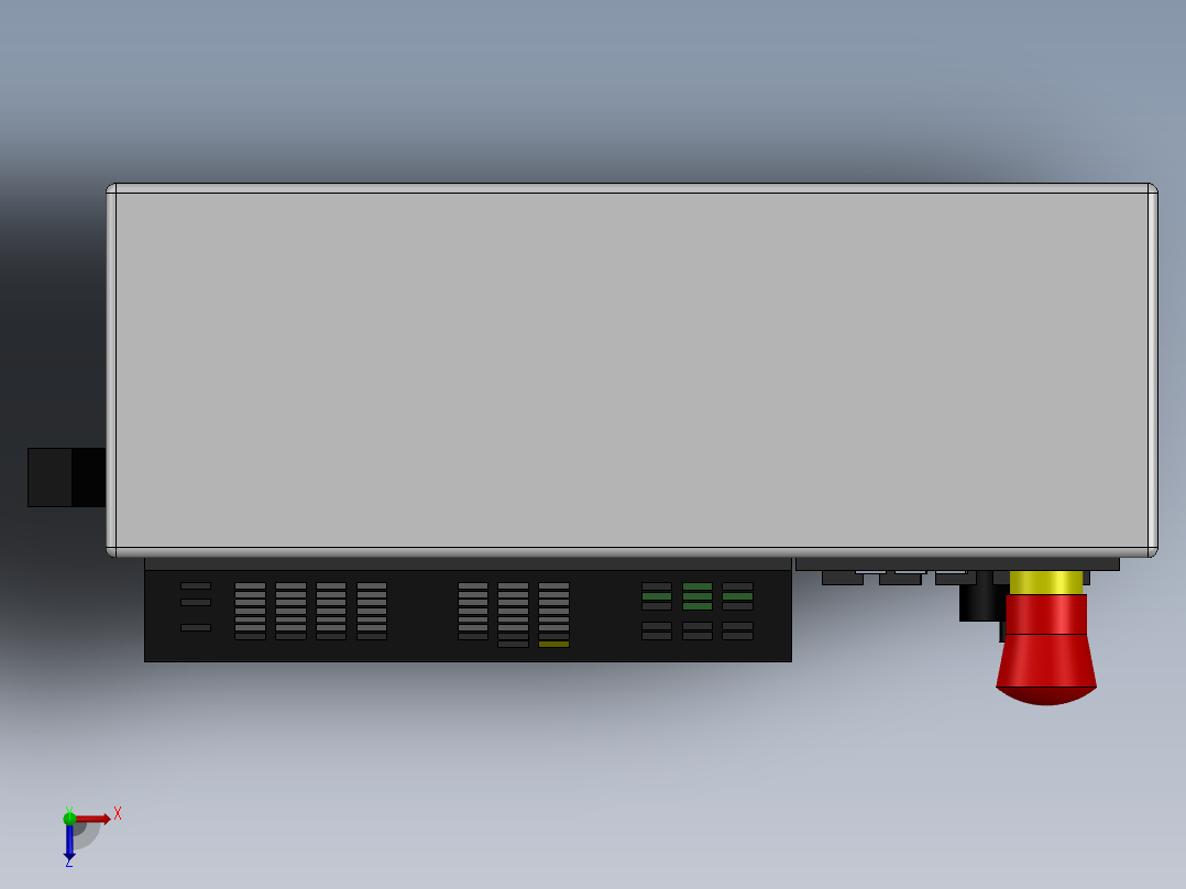 托诺数控SW2014俯视图